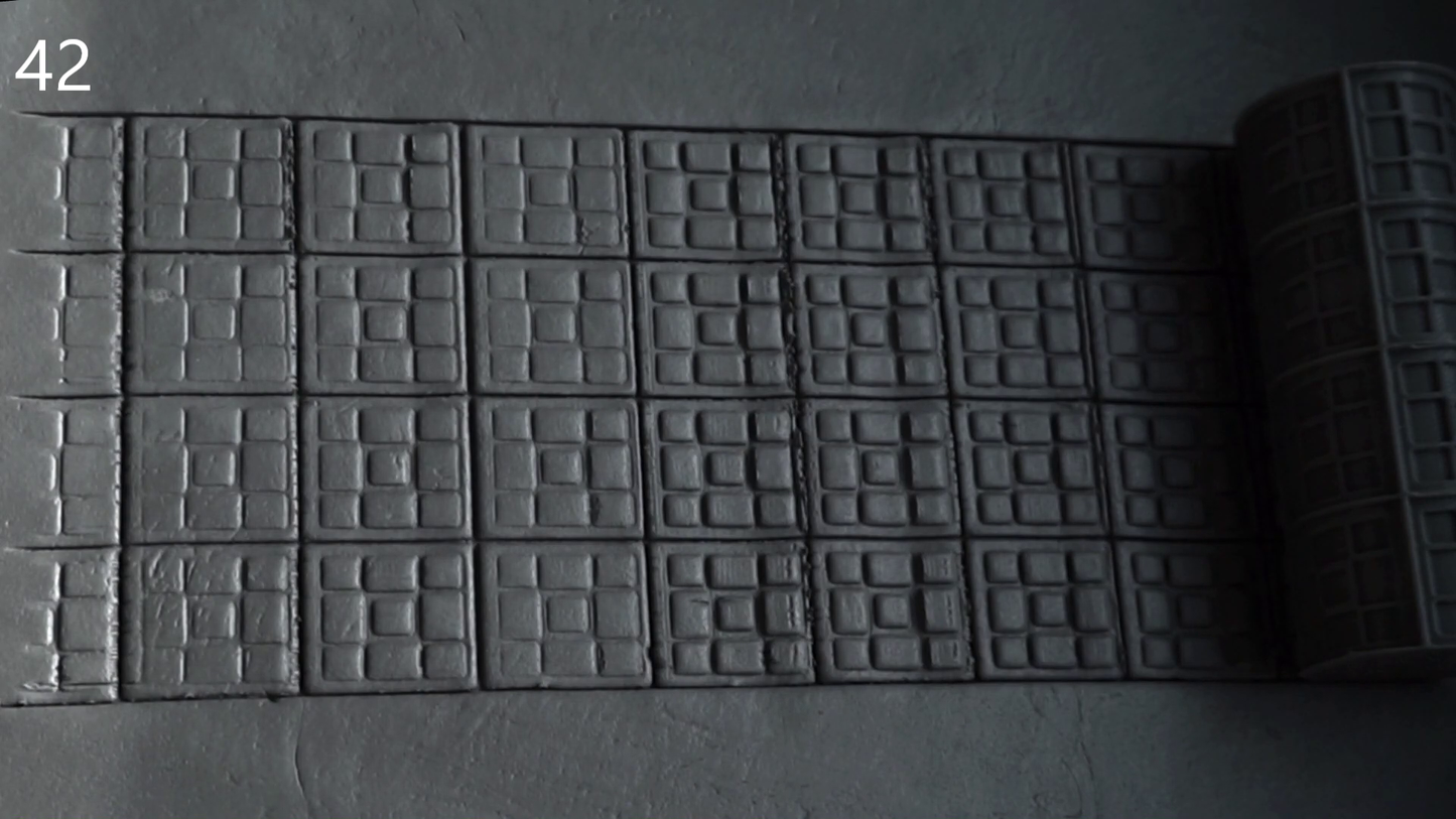 Texture rollers 1-100