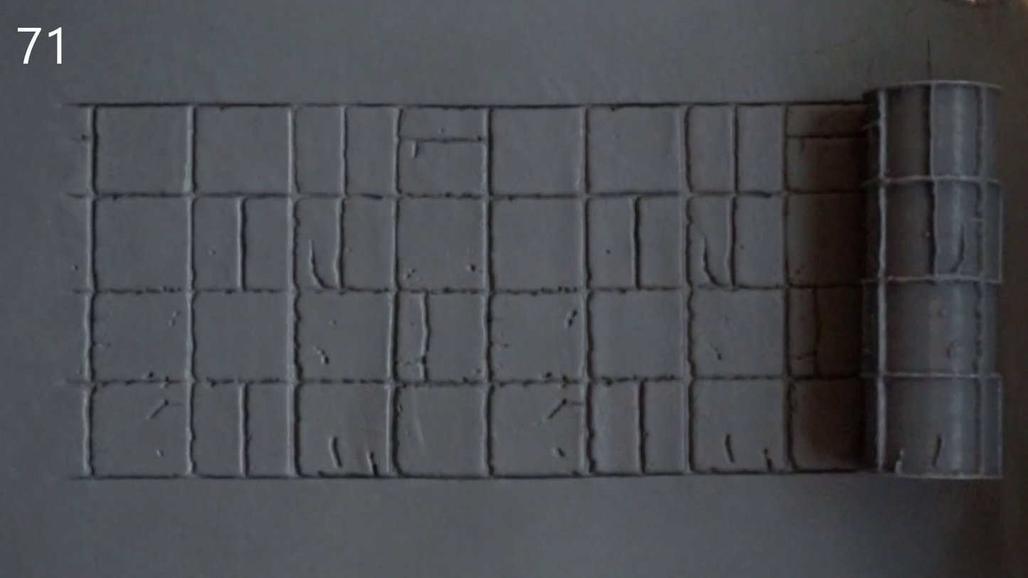Texture rollers 1-100