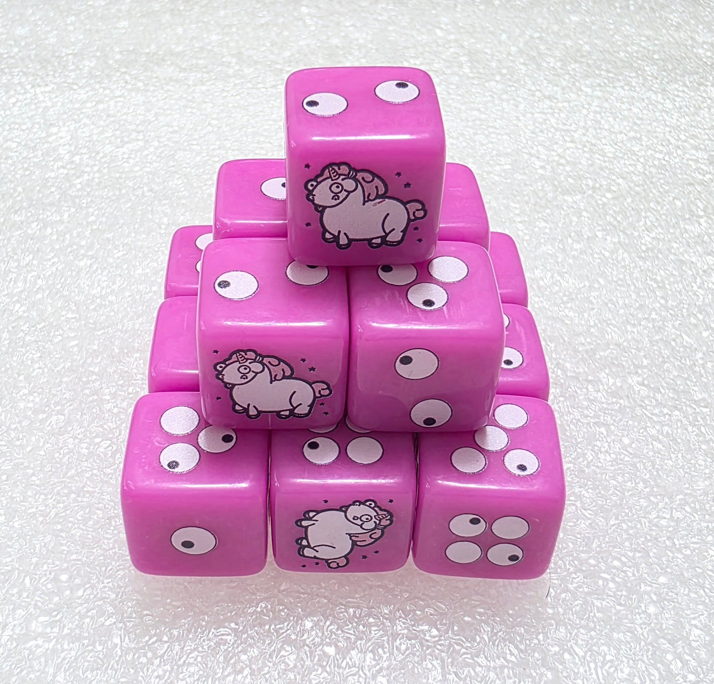 Printed Logo Custom D6 Dice