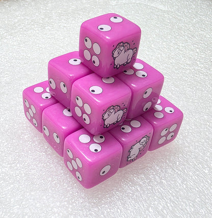Printed Logo Custom D6 Dice